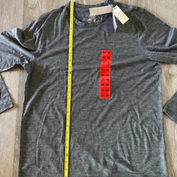 NWT True North 100% Marino Wool Long Sleeve T Shirt Men's M - Picture 6 of 9